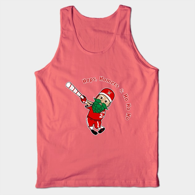 Hoppy Homer Santa Tank Top by Major League Brews 